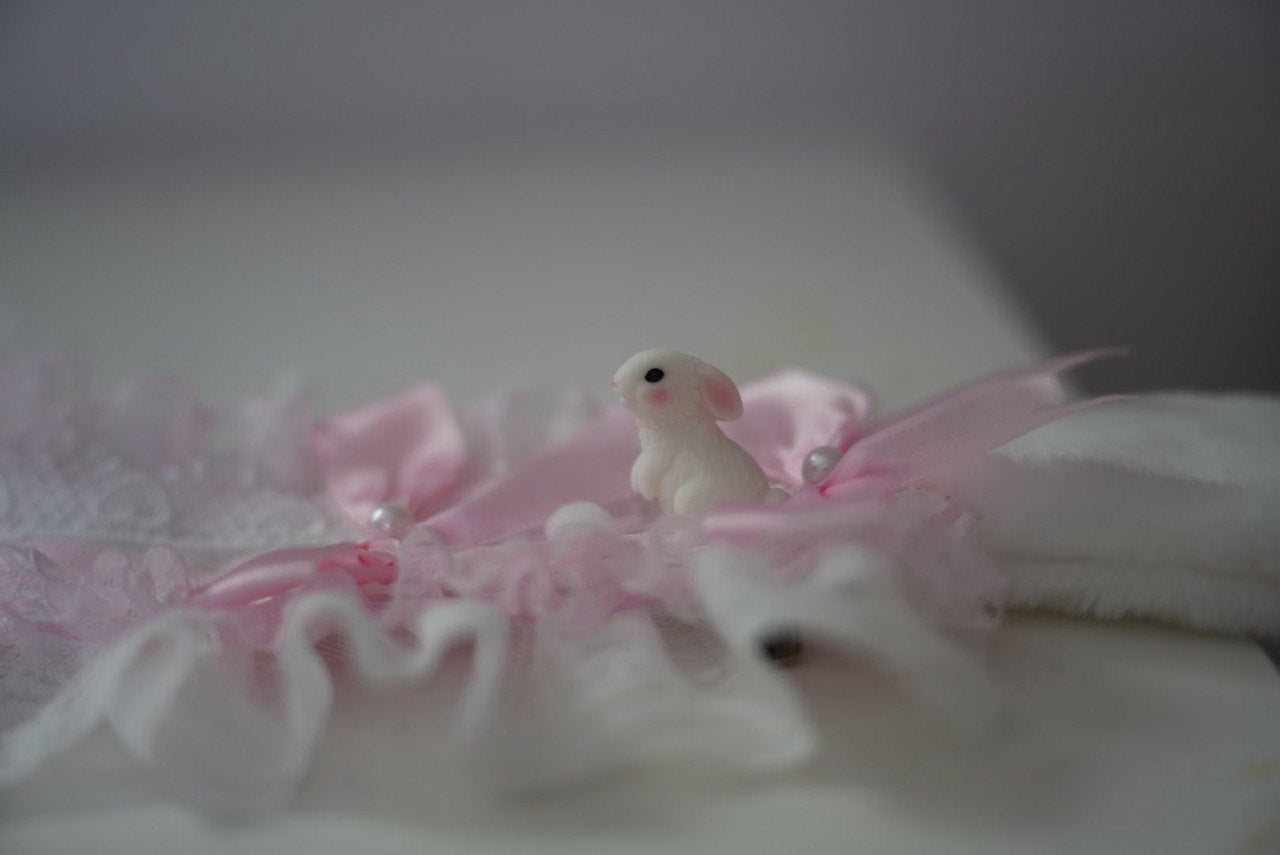 Double ribbon bunny unni Lolita Headband