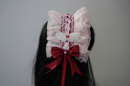 Valentine Angel lolita headband