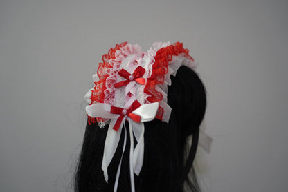 Valentine lolita style headband