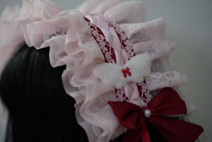 Valentine Angel lolita headband
