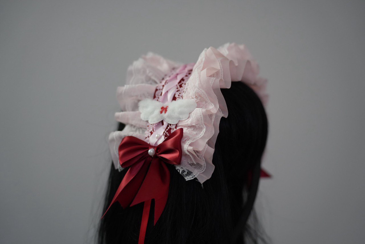Valentine Angel lolita headband